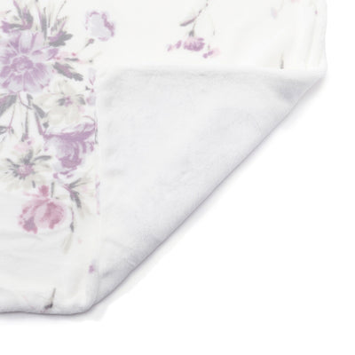 WARMY Botanical Flower Comforter Case Single Pink