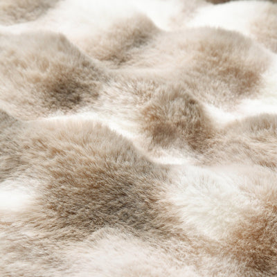 WARMY Pokomoko Fur Comforter Case Single Grey