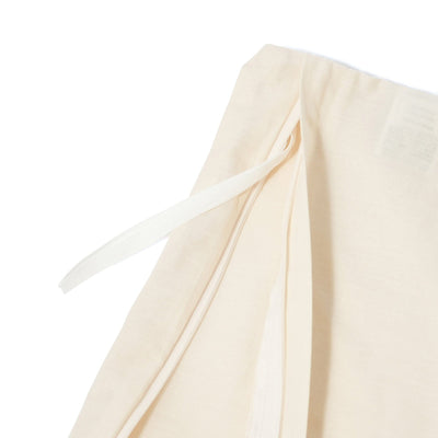 Daisy Embroidery Comforter Case Double Ivory