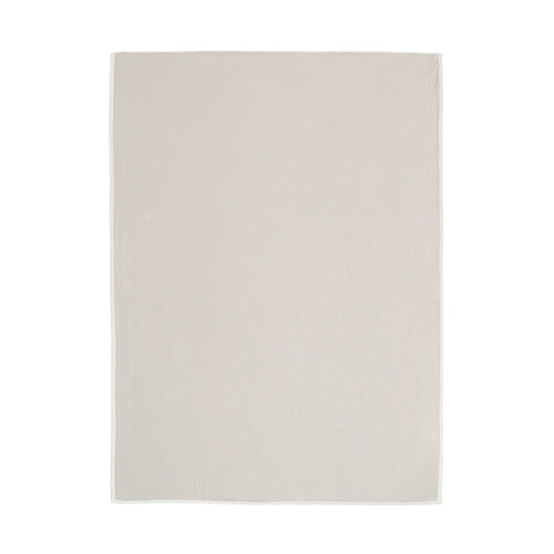 Cica Satin Ribbon Duvet Cover Double Gray x Beige