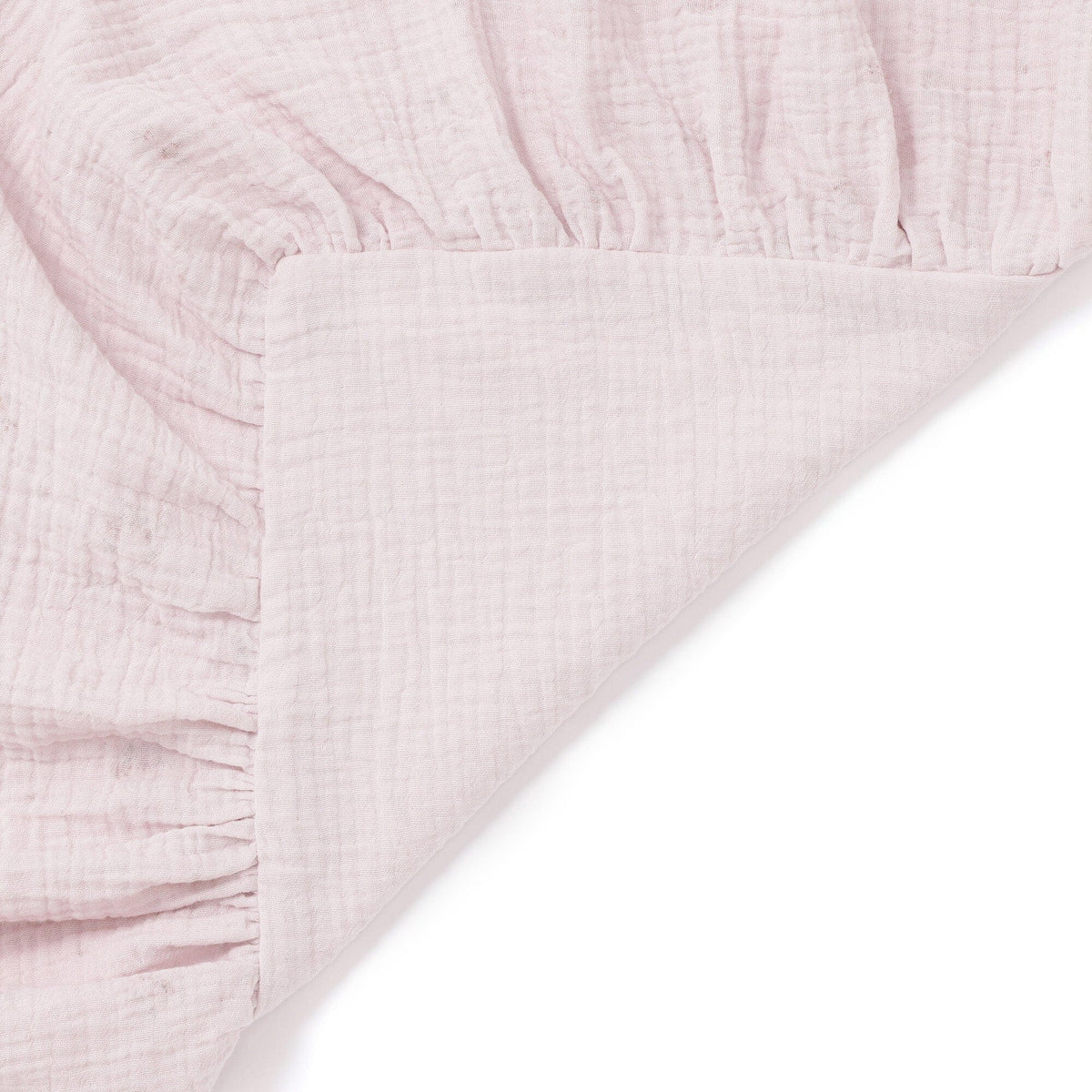 Frill Gauze Small Flower Comforter Case Single Pink