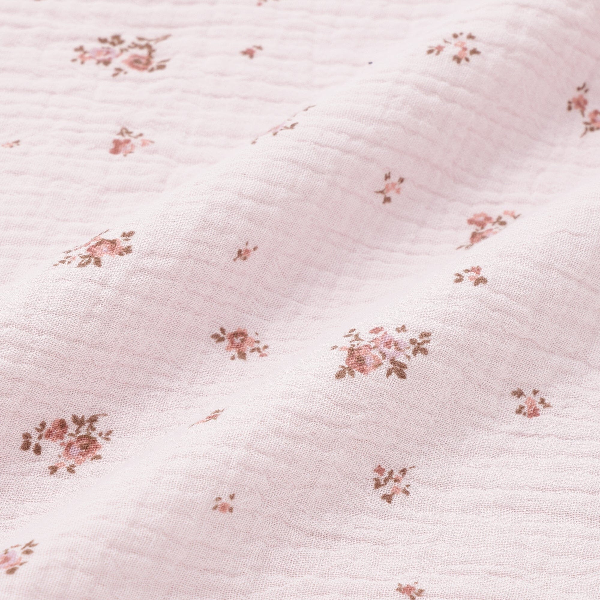 Frill Gauze Small Flower Comforter Case Single Pink