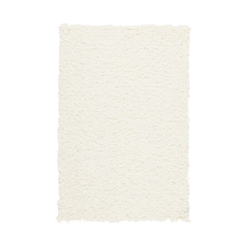 RIPPLE 波紋毛毯100x170白色