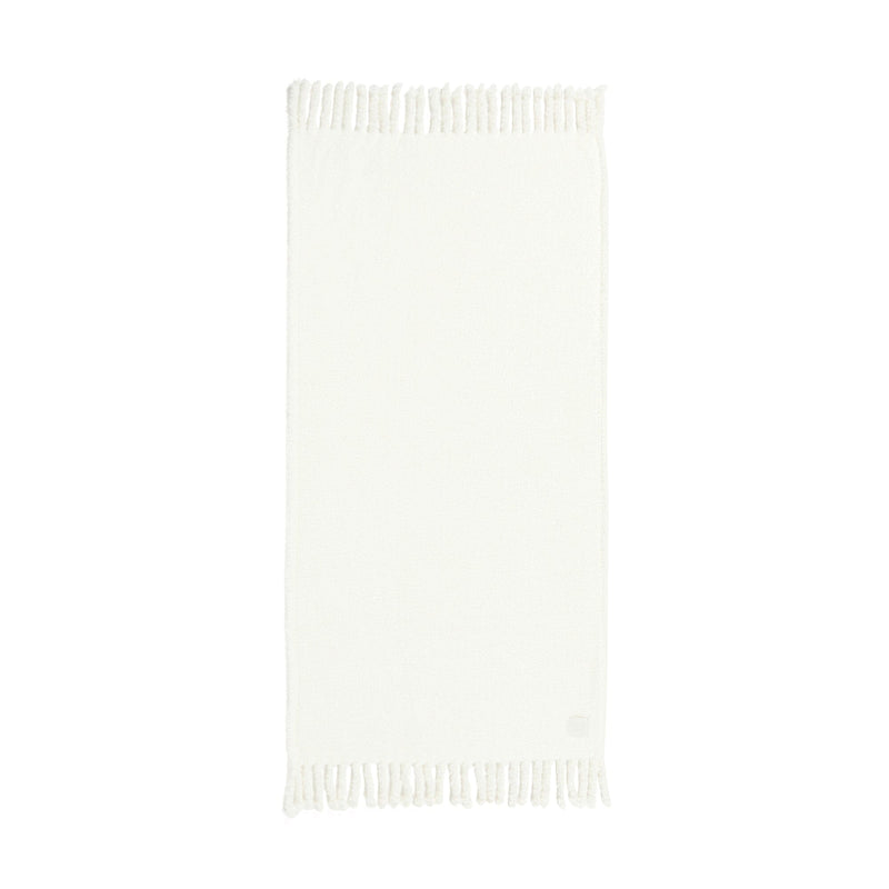 Gordis White Throw (Knee Blanket) 1500 x 800 Ivory