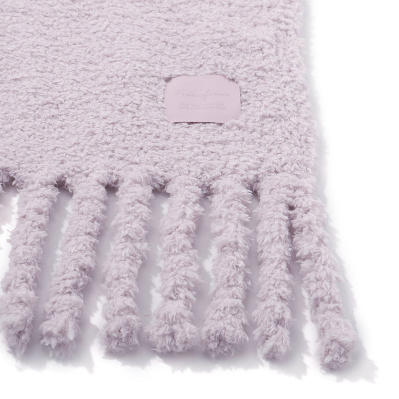 Gordis White Throw (Knee Blanket) 1500 x 800 Pink