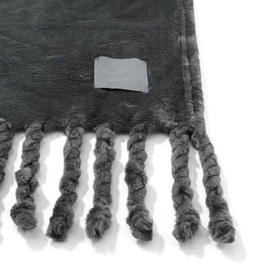 Gordis Smooth Throw (Knee Blanket) 1700 x 1300 Dark Gray