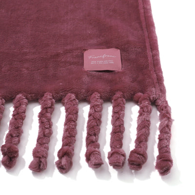 Gordis Smooth Throw (Knee Blanket) 1500 x 800 Purple