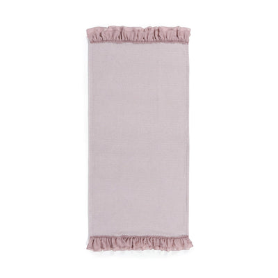 Fuwamoko Frill Throw (Knee Blanket) 1500 x 800 Pink