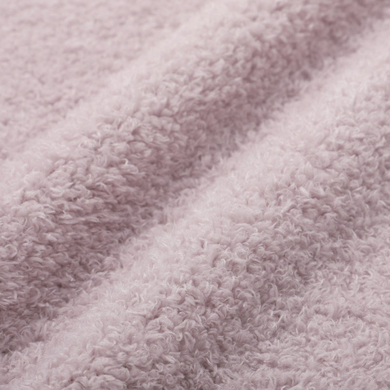 Fuwamoko frill throw (lap blanket) 1700 x 1300 Pink