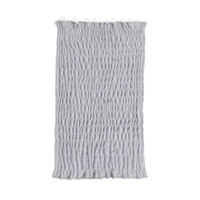 Fluffy Ripple Throw (Knee Blanket) 1500 x 800 Gray