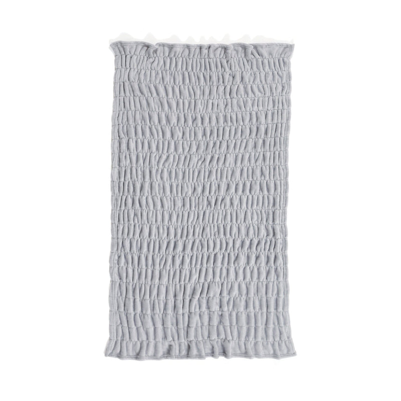 Fluffy Ripple Throw (Knee Blanket) 1500 x 800 Gray