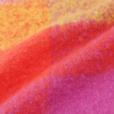 Mohair Style Check Throw  1700 X 1300 Multi