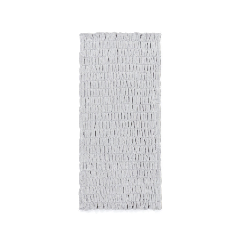Fluffy Ripple Throw 1500 X 800 Gray