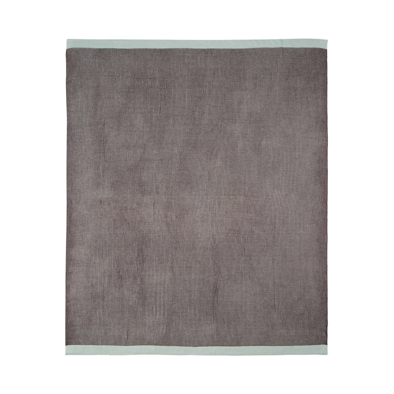 Reversible Knit Throw 1700 X 1300 Mint