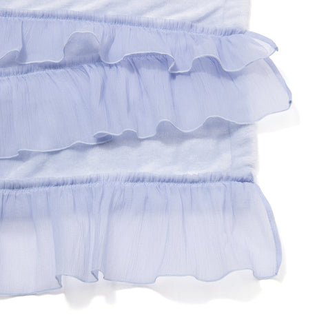 Smooth Frill Throw Medium 1700 X 1300 Light Blue