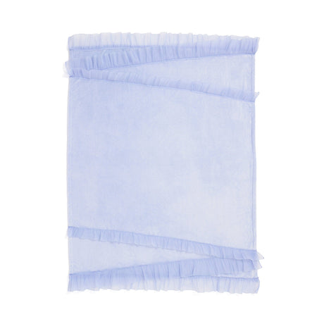 Smooth Frill Throw Medium 1700 X 1300 Light Blue