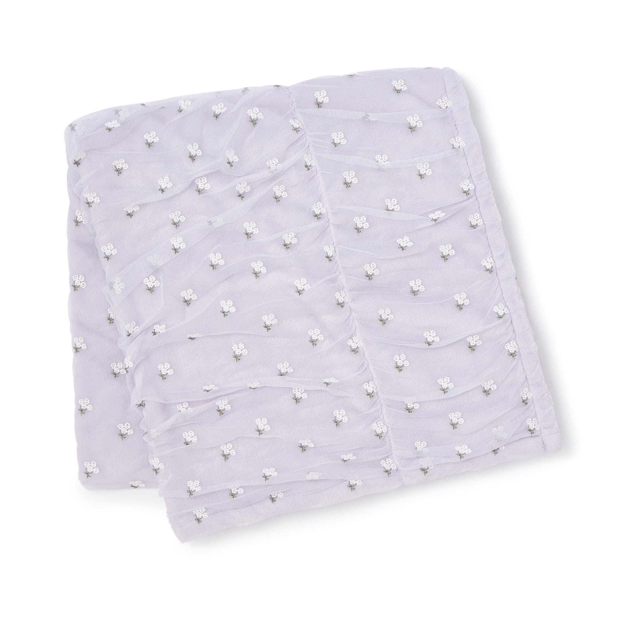 Tulle Embroidery Throw 1400 X 1000 Purple