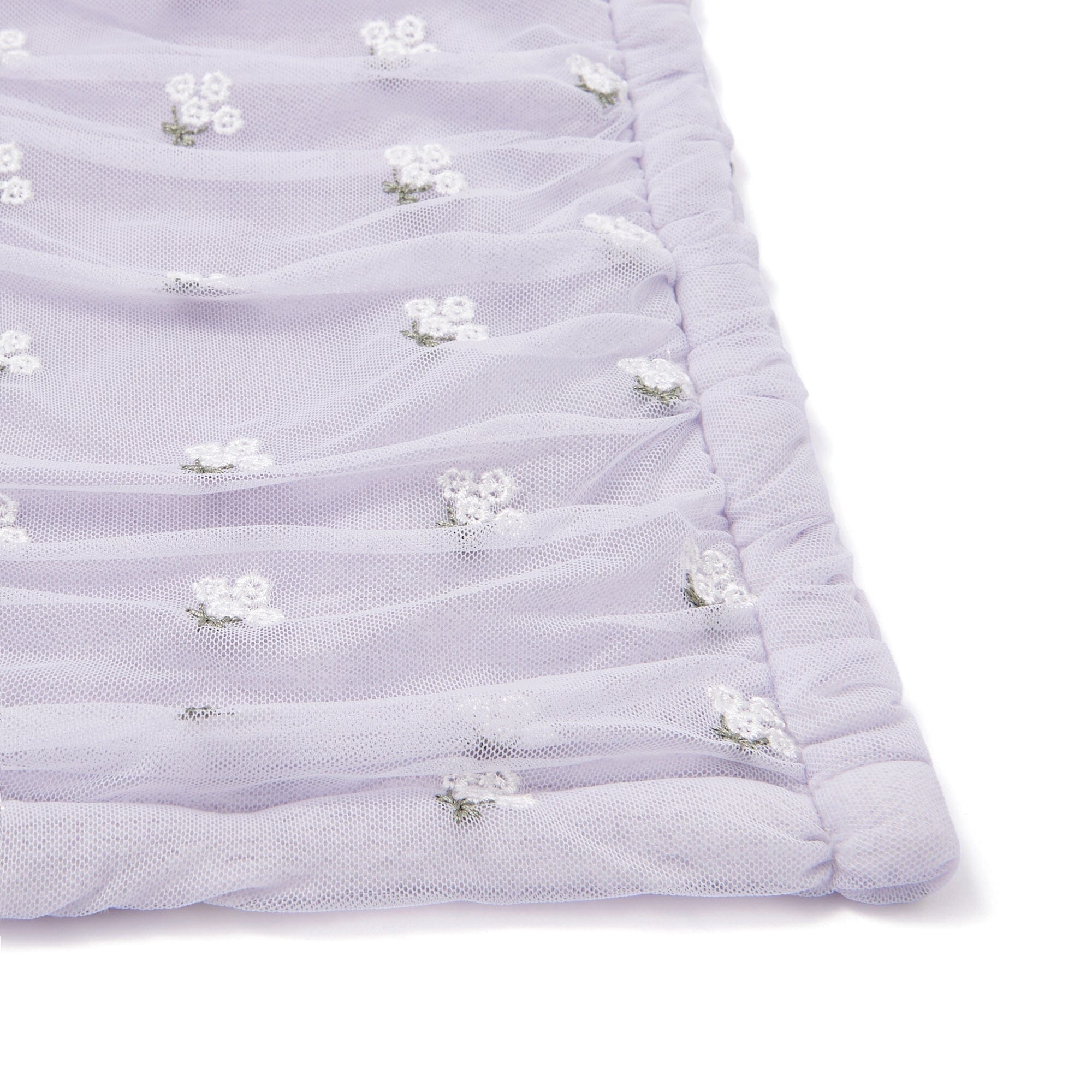 Tulle Embroidery Throw 1400 X 1000 Purple