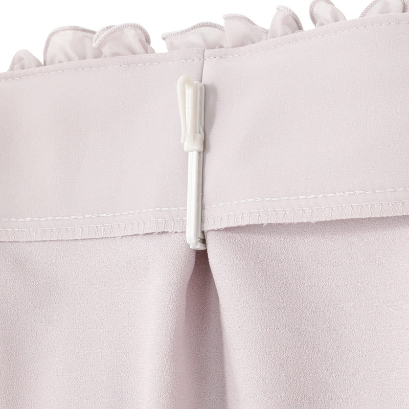 Frill Valance Curtain 1780 x 1000 Light Pink