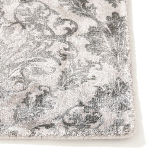 Damask Viscose Rug L 2600 × 1700 Light Gray