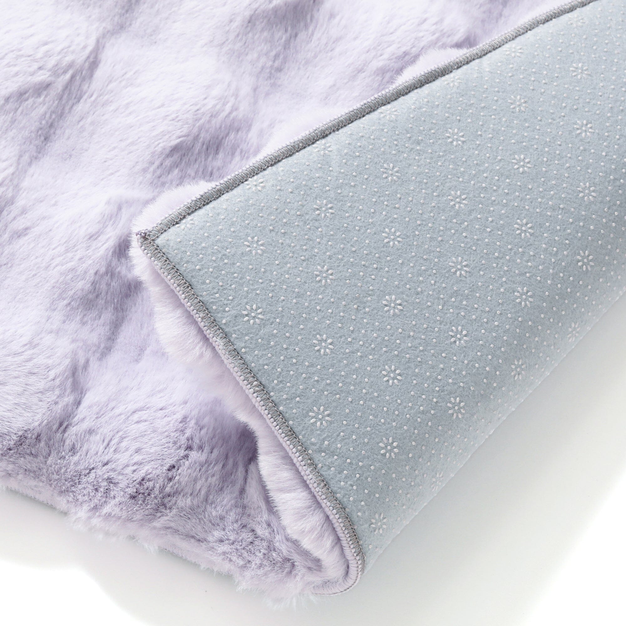 Pokomoko Fur Mf Rug S 1400 X 1000 Light Purple