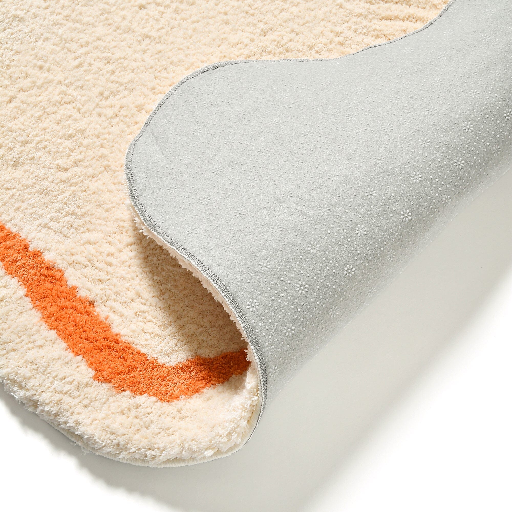 Wave Line Rug S W1400×D1000 Ivory