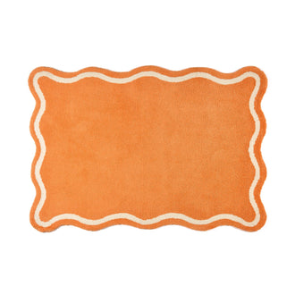 Waveline Rug M W2000×D1400 Orange