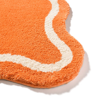 Waveline Rug M W2000×D1400 Orange