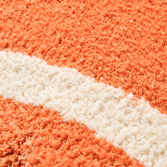 Waveline Rug M W2000×D1400 Orange