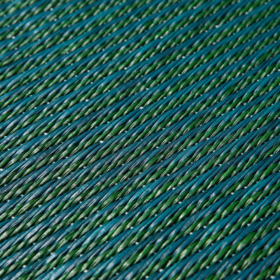Bicolor Igusa Long Goza Mat S 1800×600 Green