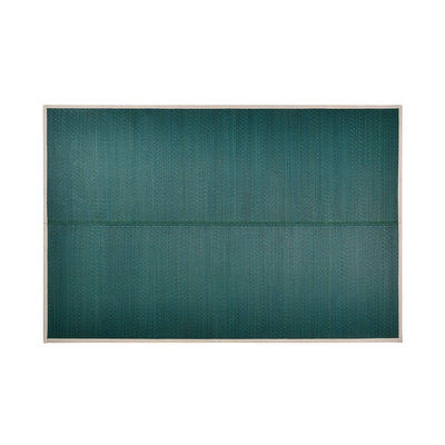 Bicolor Igusa Goza Rug M 1800×1200 Green