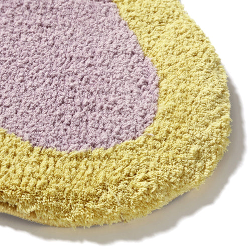 Wave Frame Rug M 2000 X 1400 Purple X Yellow