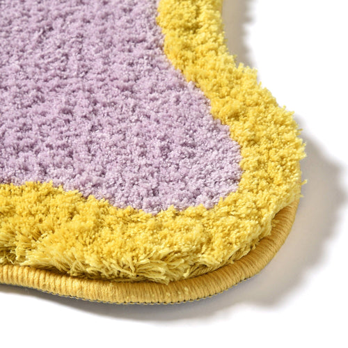 Wave Frame Mat 700 X 500 Purple X Yellow