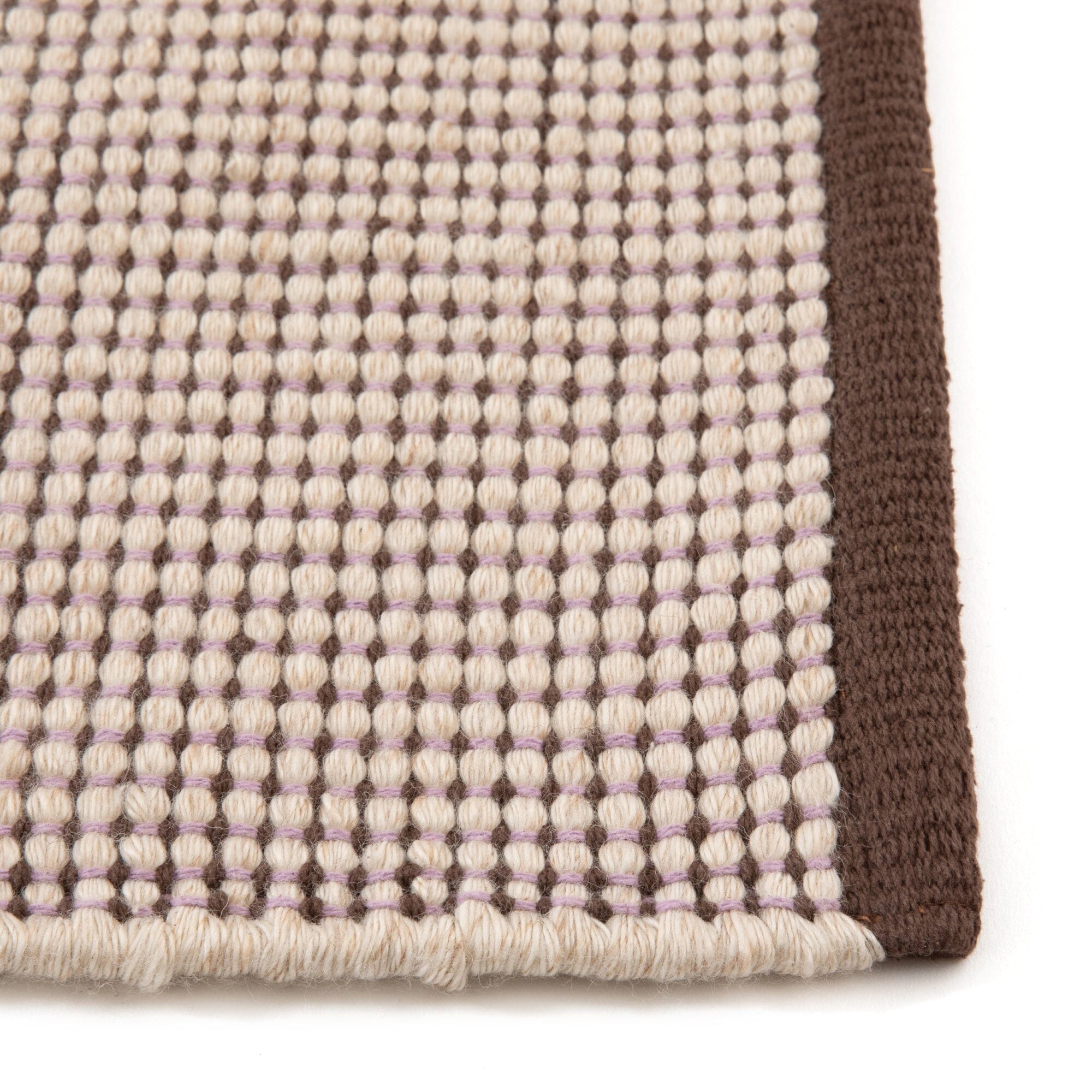 Naatu Rug Medium 2000×1400 Brown X Purple