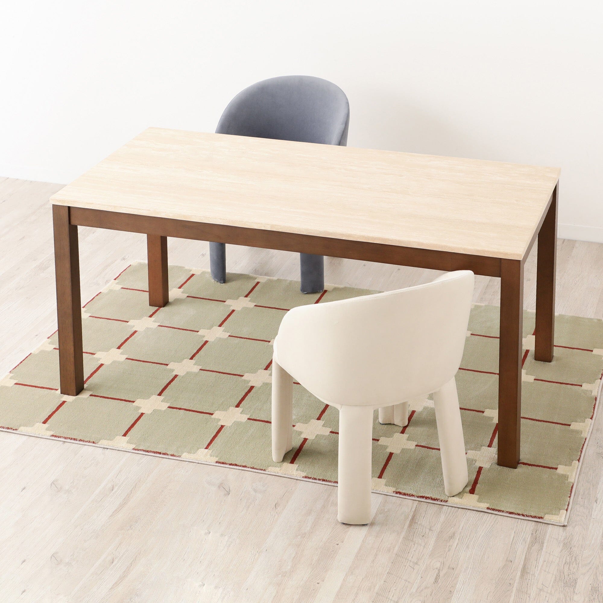 Mitte Rug Cross Check Medium 2000X1400 Green