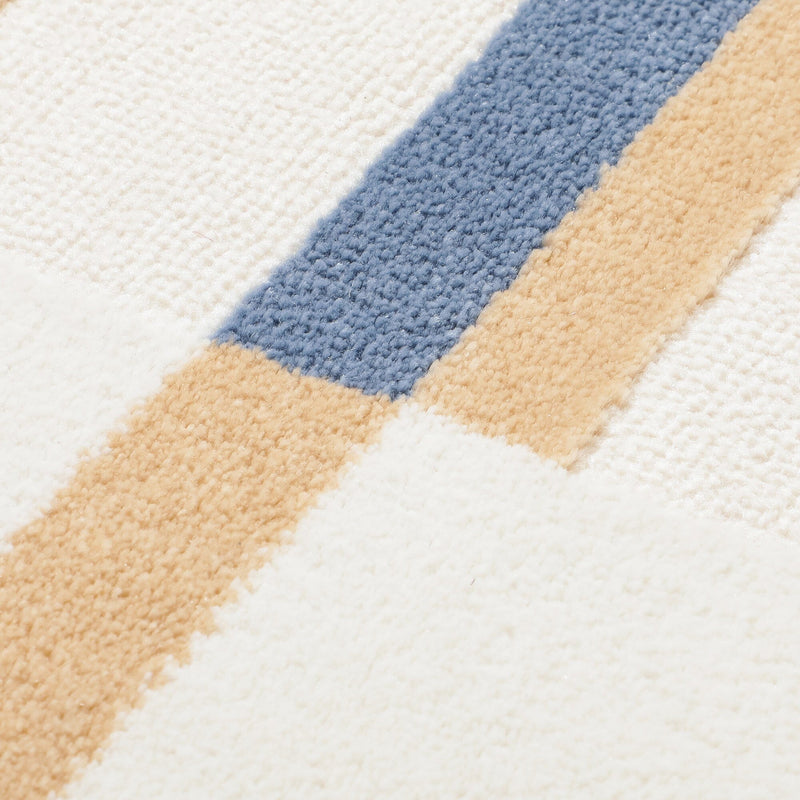 Mitte Rug Rhythm Line Medium 2000 X 1400 Orange X Blue