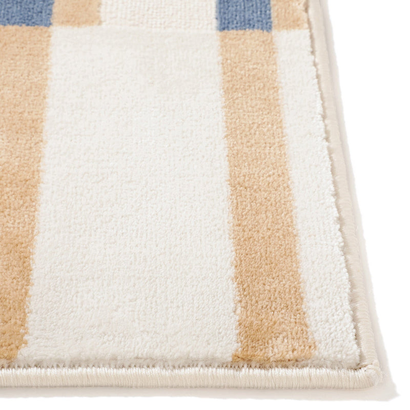 Mitte Rug Rhythm Line Large 2300 X 1600 Orange X Blue