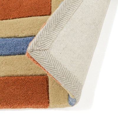 Geometry Mat 800X500 Orange X Blue