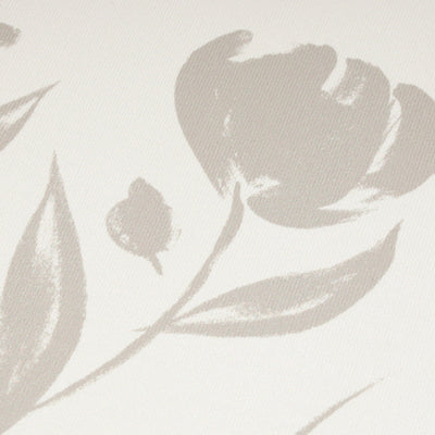 Print Kitchen Mat Flower Medium Beige