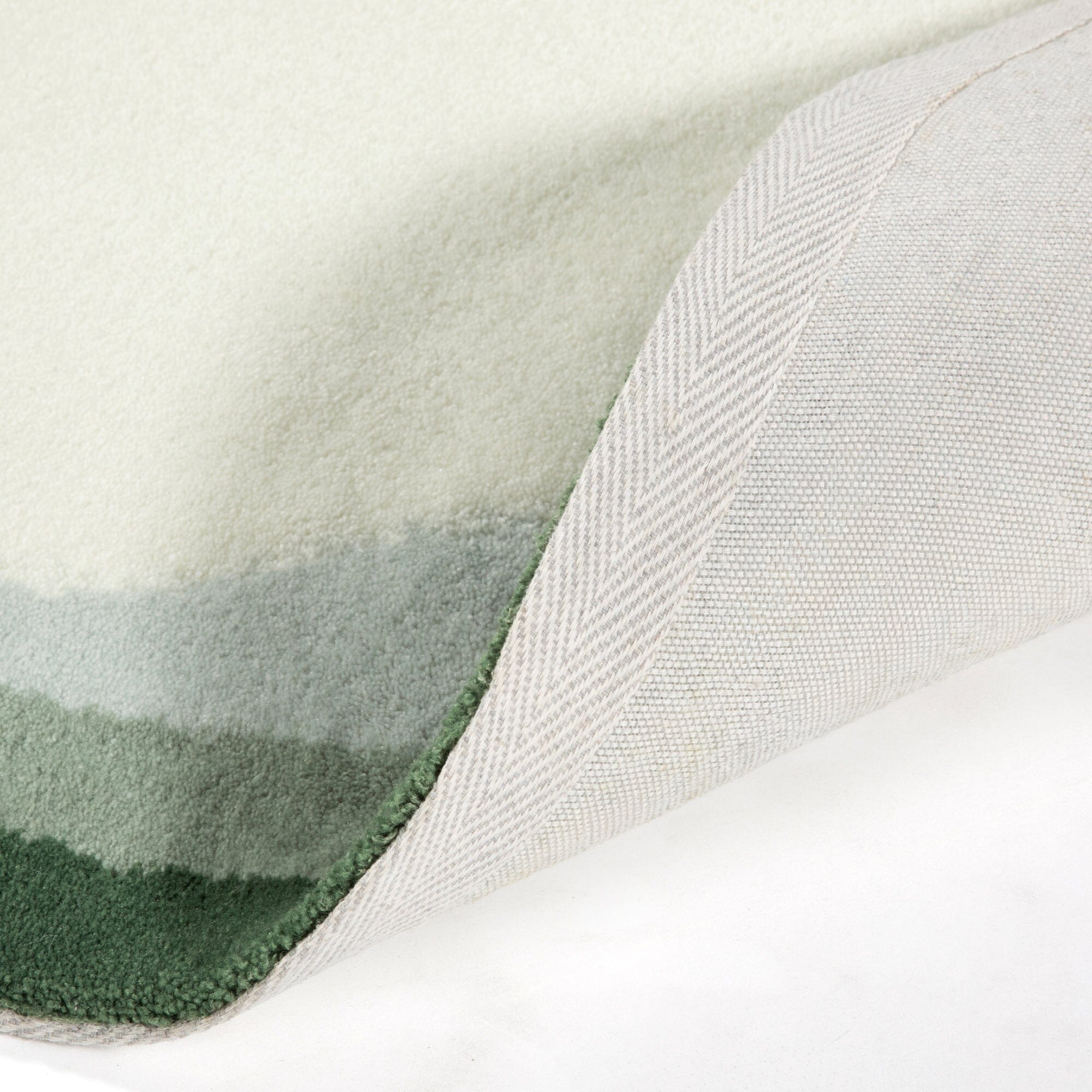 Monochrome Rug Green