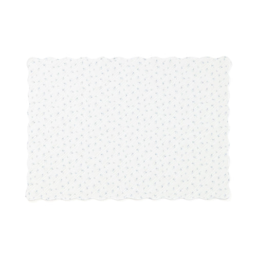 Cool Quilt Rug Scallop Medium Light Blue
