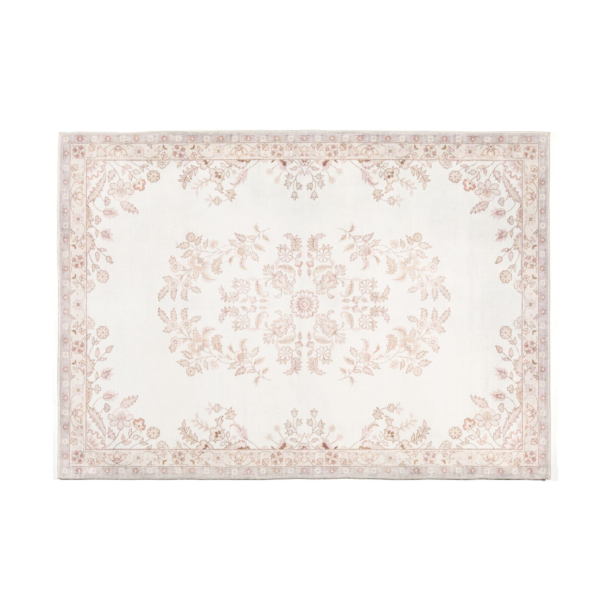 Design Print Rug Arabesque Pattern M 2000 X 1400Pink