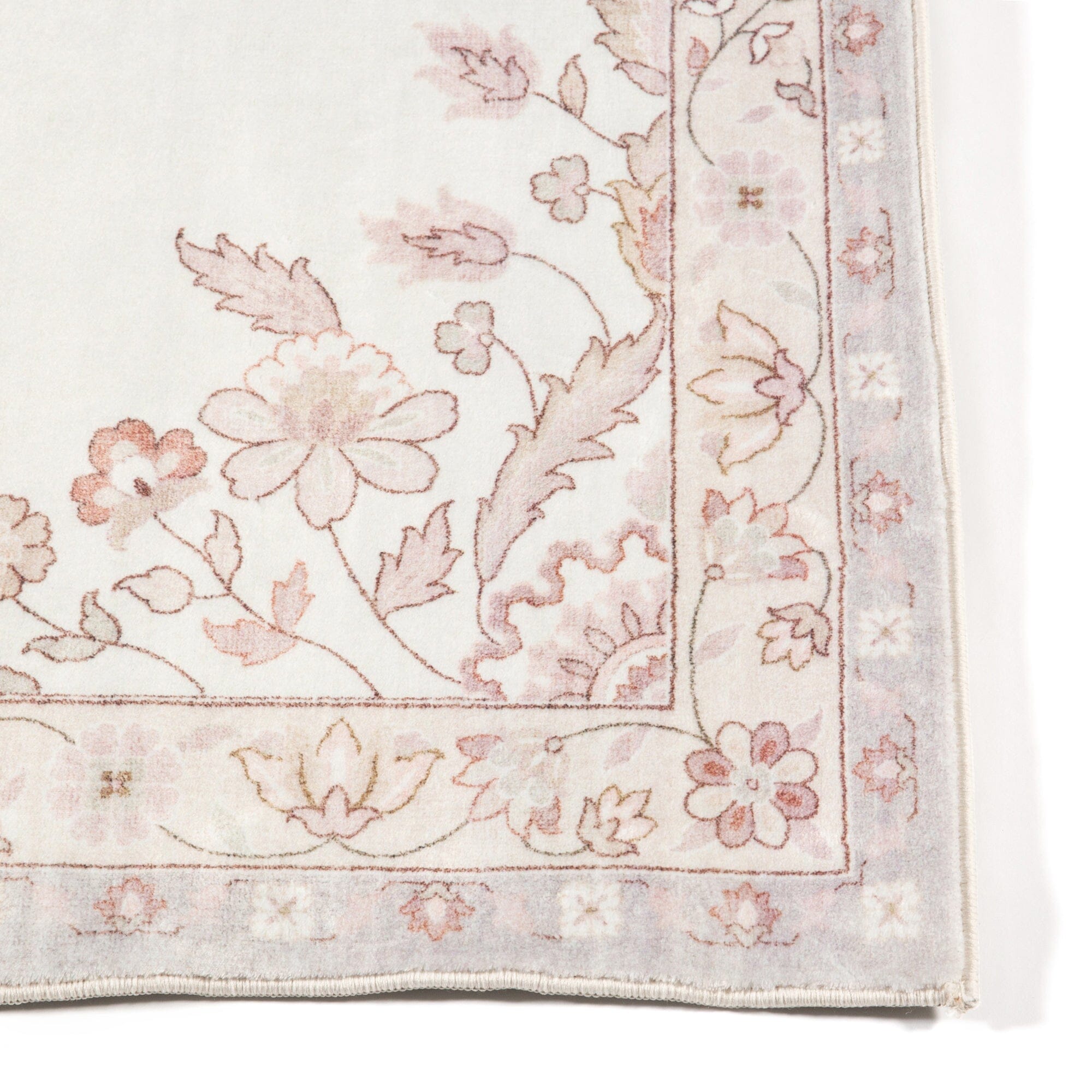 Design Print Rug Arabesque Pattern M 2000 X 1400Pink
