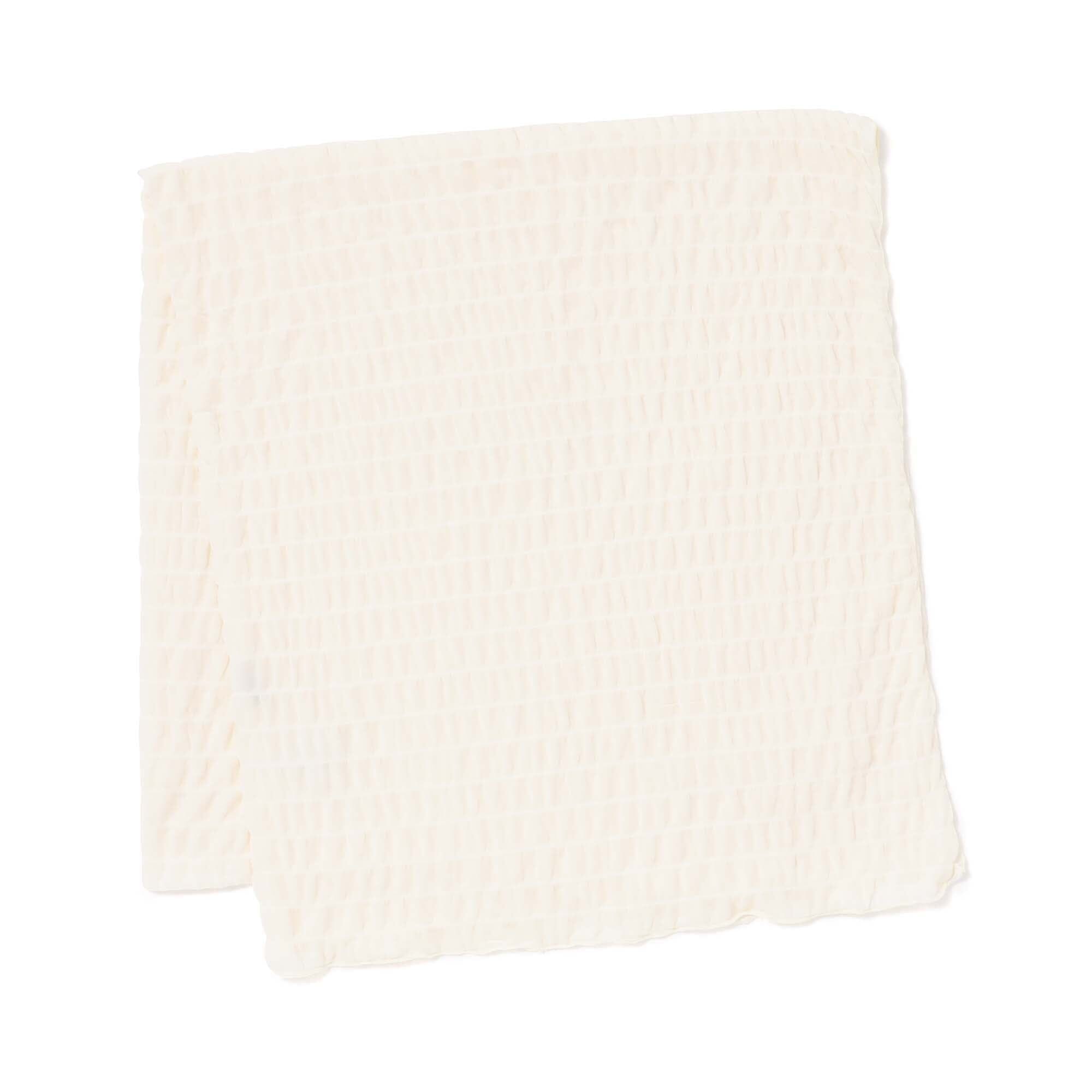 Cool Ripple Blanket Single 1400 X 2000  White
