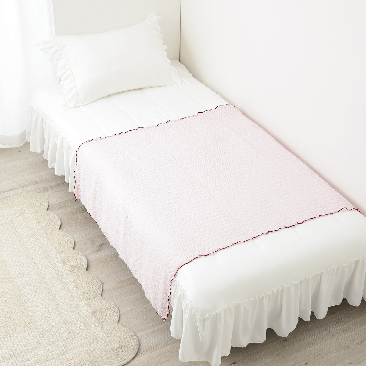 Cool Ripple Blanket Half Size 1000 X 1400  Pink X Red