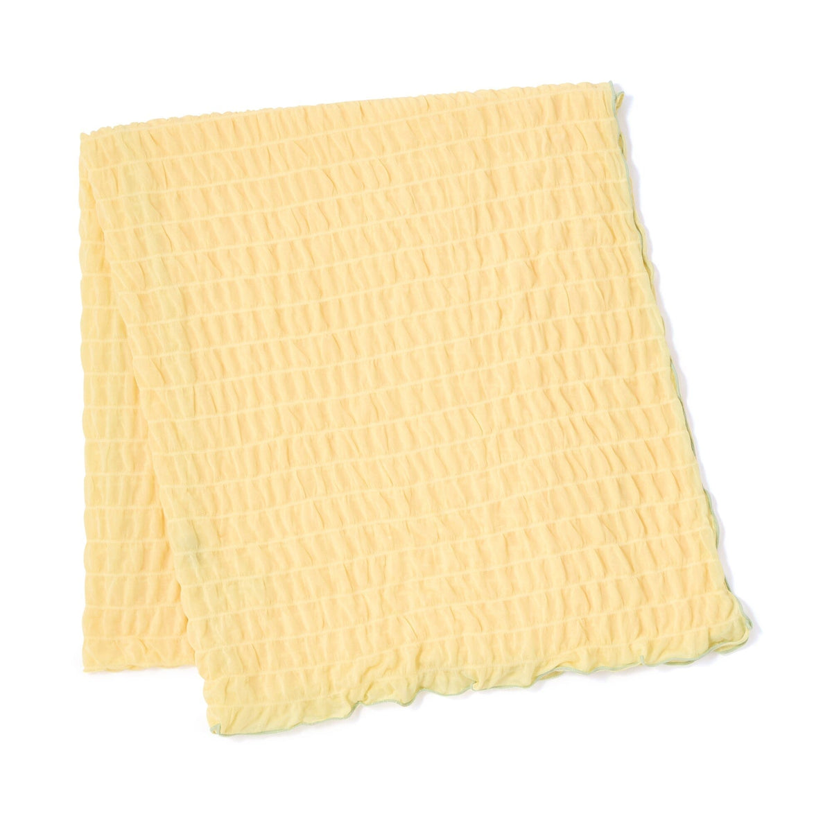 Cool Ripple Blanket Single 1400 X 2000  Yellow X Light Green