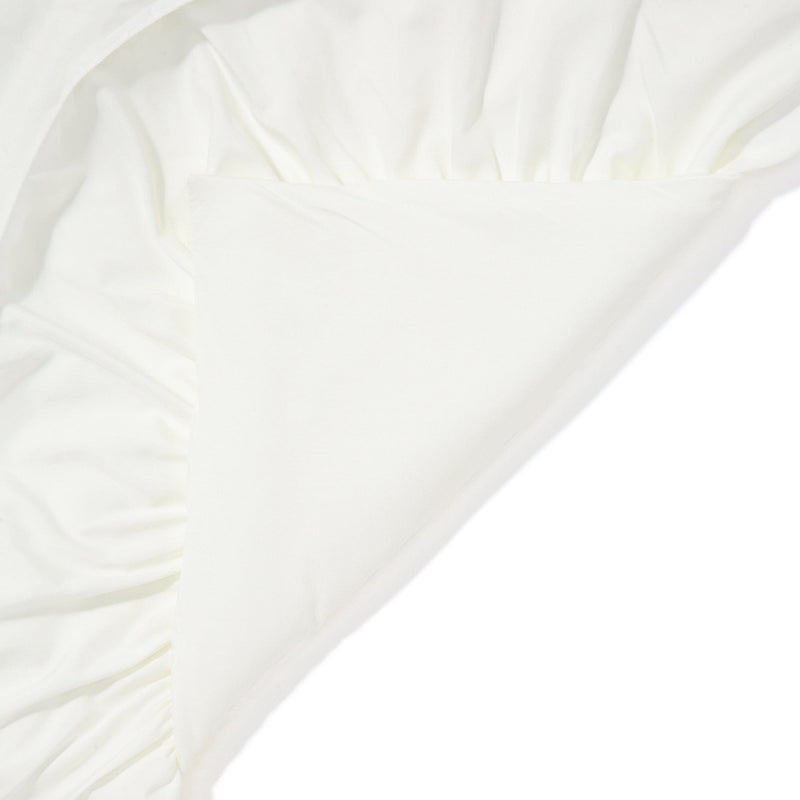 Fuwaro Cooling Comforter Ruffle Single White