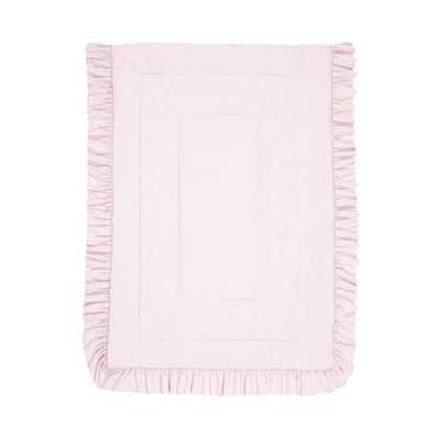 Fuwaro Cooling Quilt Frill Single Pink