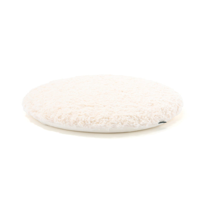 Sheep boa seat cushion φ400 Ivory