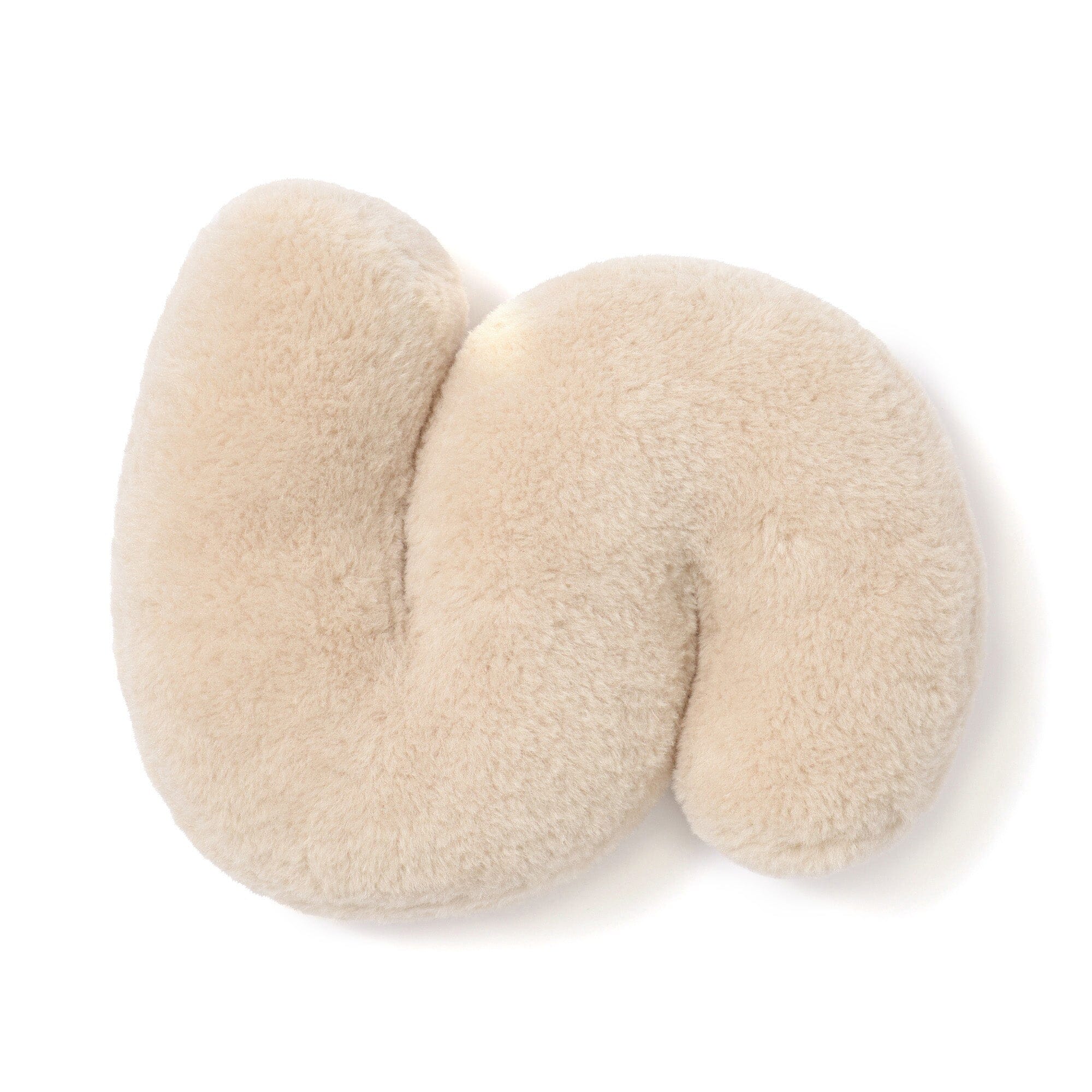 Wriggling Cushion Beige